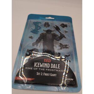 DD Icewind Dale Rime Frostmaiden Set 2 Frost Giant Acrylic Miniature Sealed NEW
